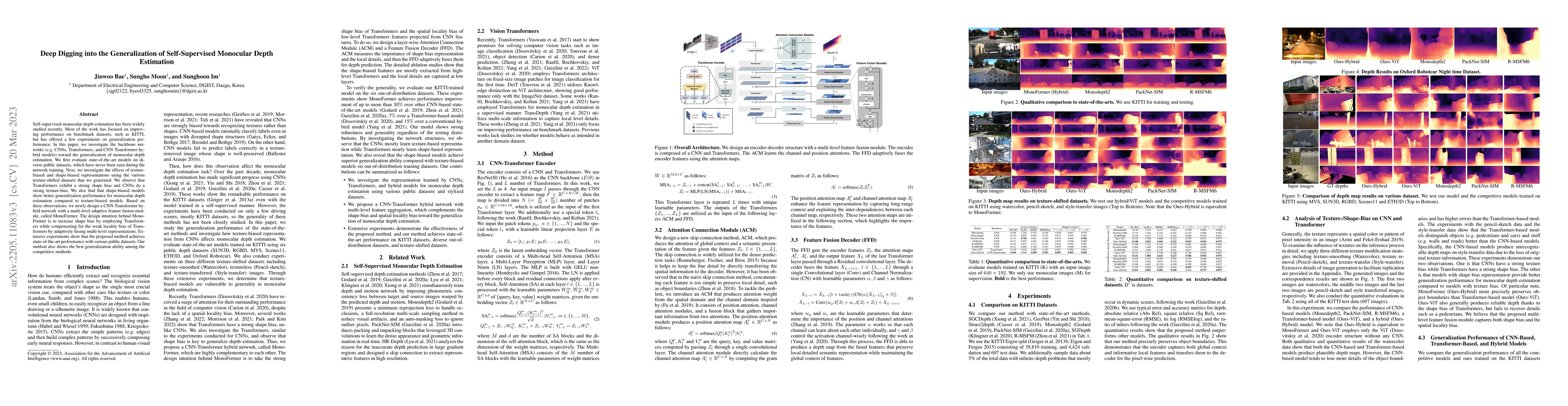 Thumbnail for Deep Digging into the Generalization of Self-Supervised Monocular Depth
  Estimation