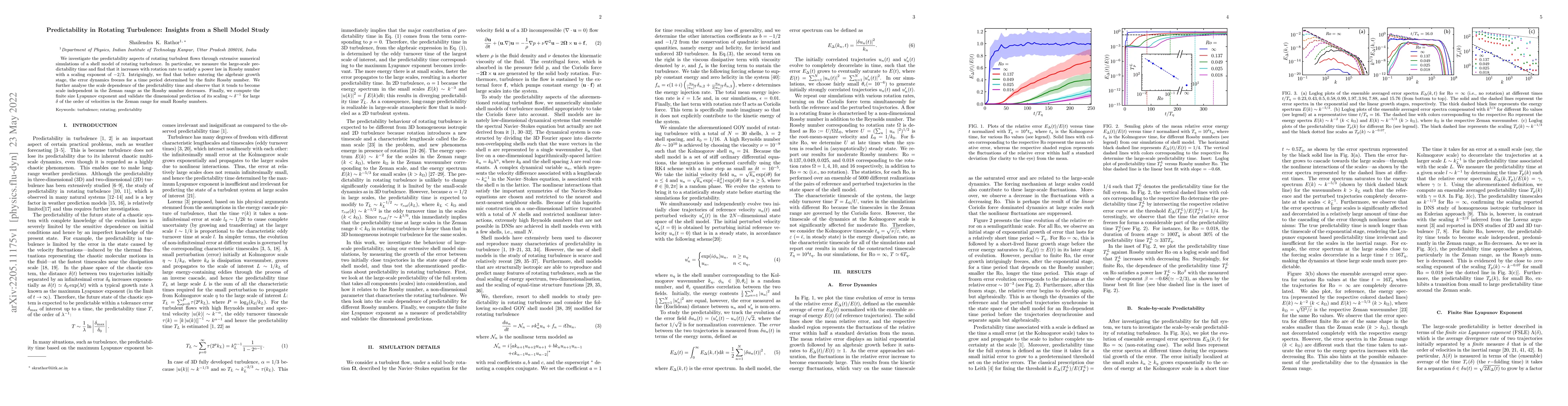 Thumbnail for Predictability in Rotating Turbulence: Insights from a Shell Model Study