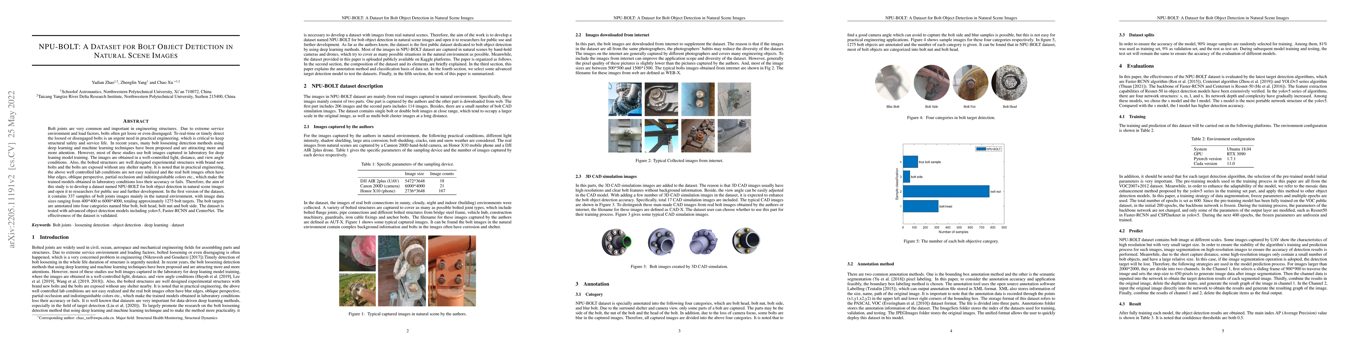 Thumbnail for NPU-BOLT: A Dataset for Bolt Object Detection in Natural Scene Images