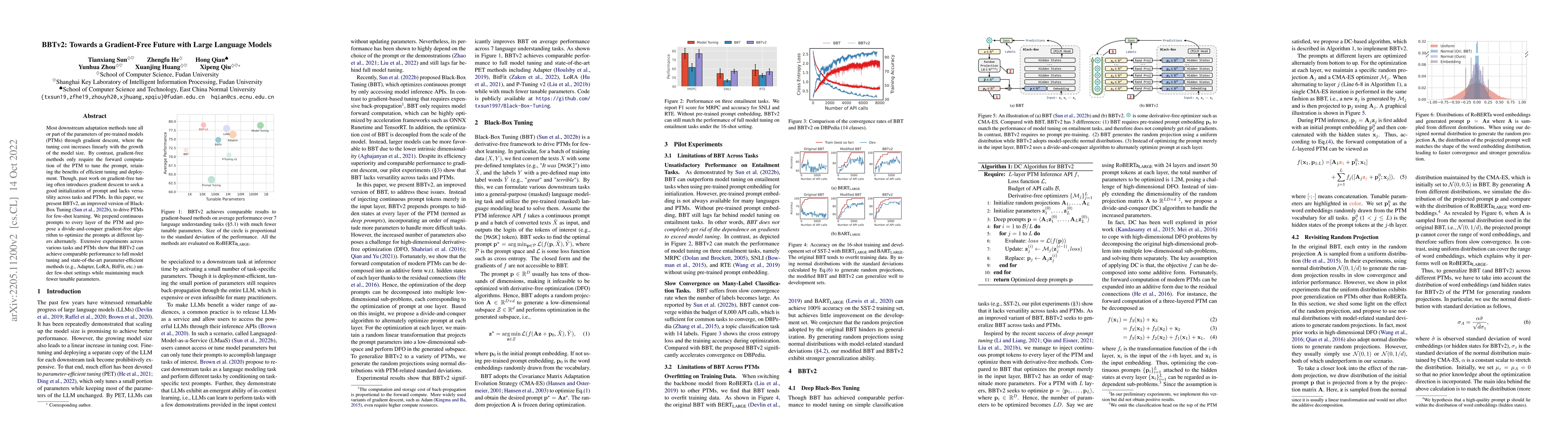 Thumbnail for BBTv2: Towards a Gradient-Free Future with Large Language Models