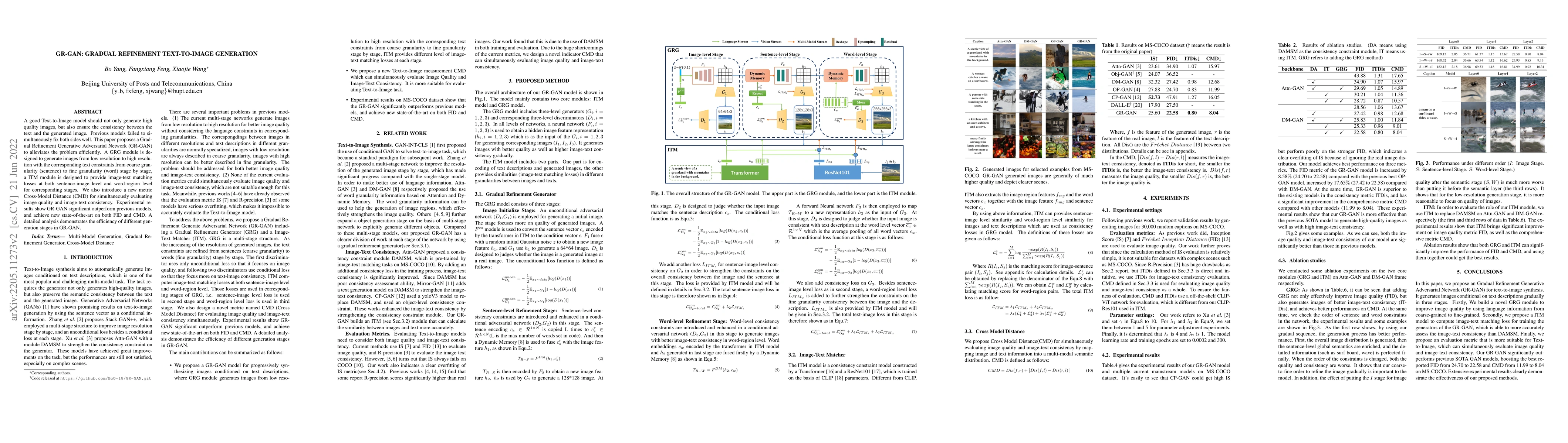 Thumbnail for GR-GAN: Gradual Refinement Text-to-image Generation
