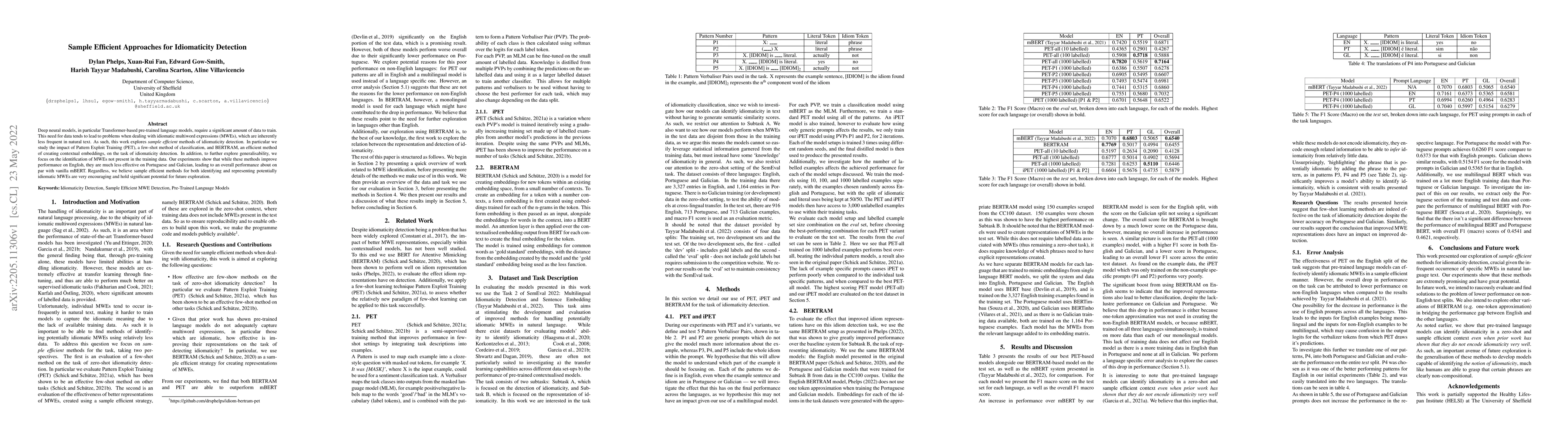 Thumbnail for Sample Efficient Approaches for Idiomaticity Detection