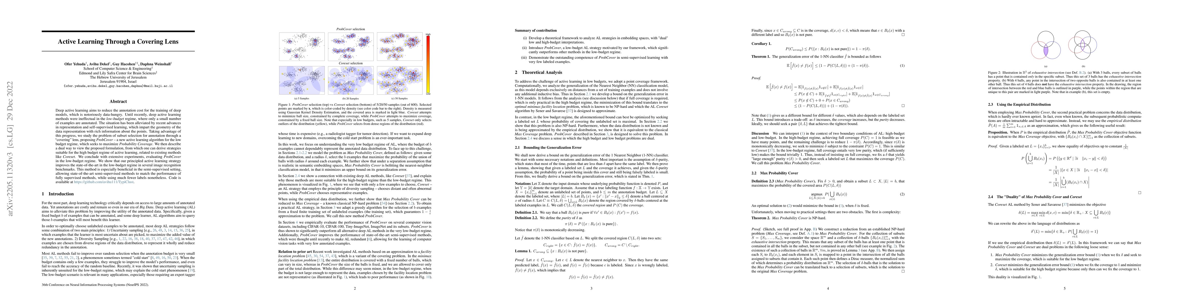 Thumbnail for Active Learning Through a Covering Lens
