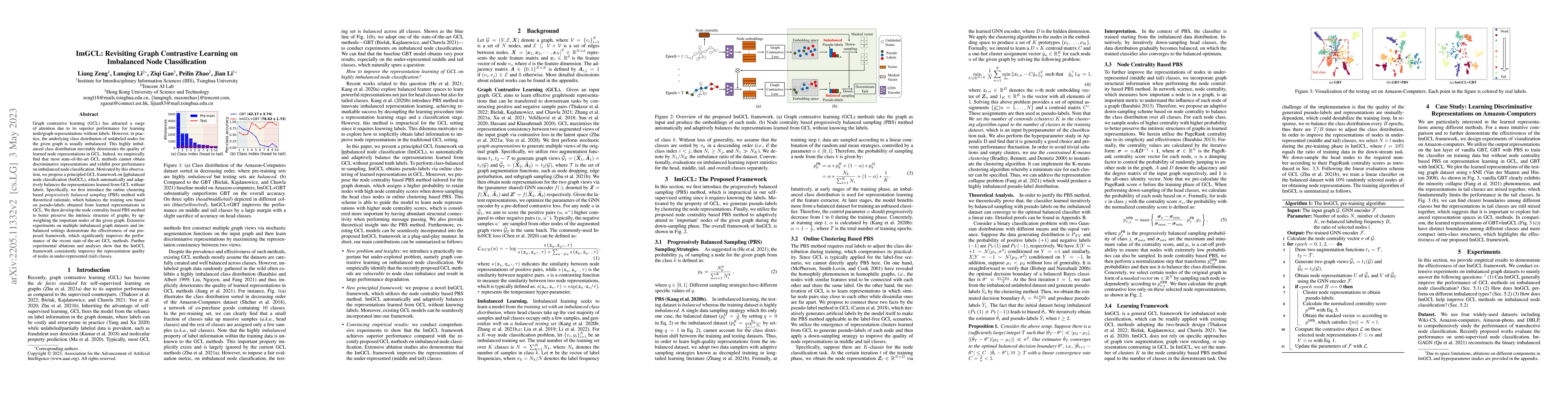 Thumbnail for ImGCL: Revisiting Graph Contrastive Learning on Imbalanced Node
  Classification