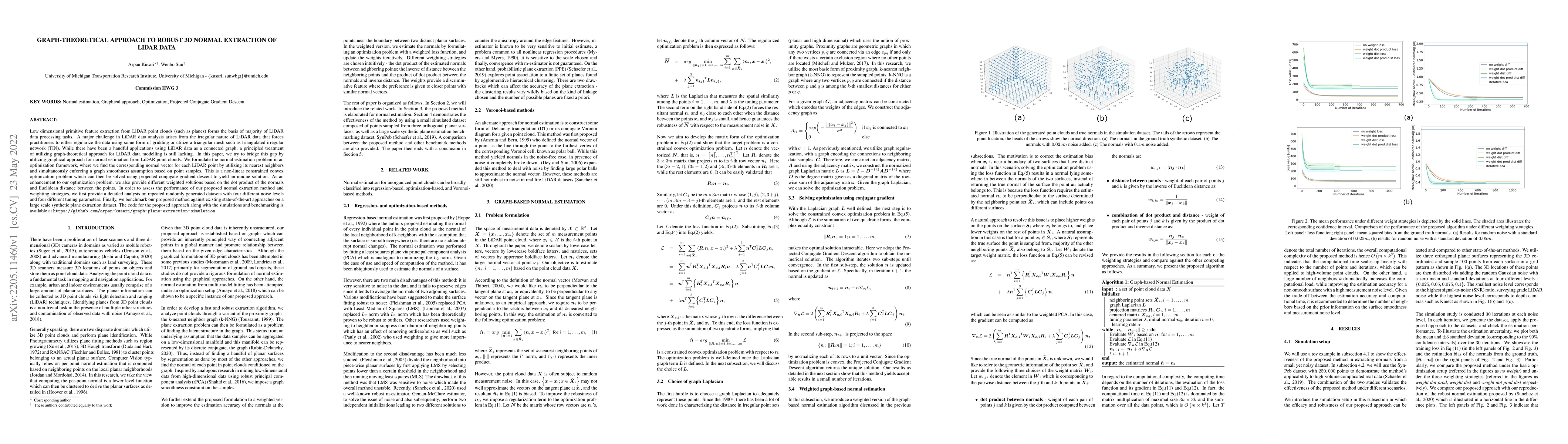 Thumbnail for Graph-theoretical approach to robust 3D normal extraction of LiDAR data