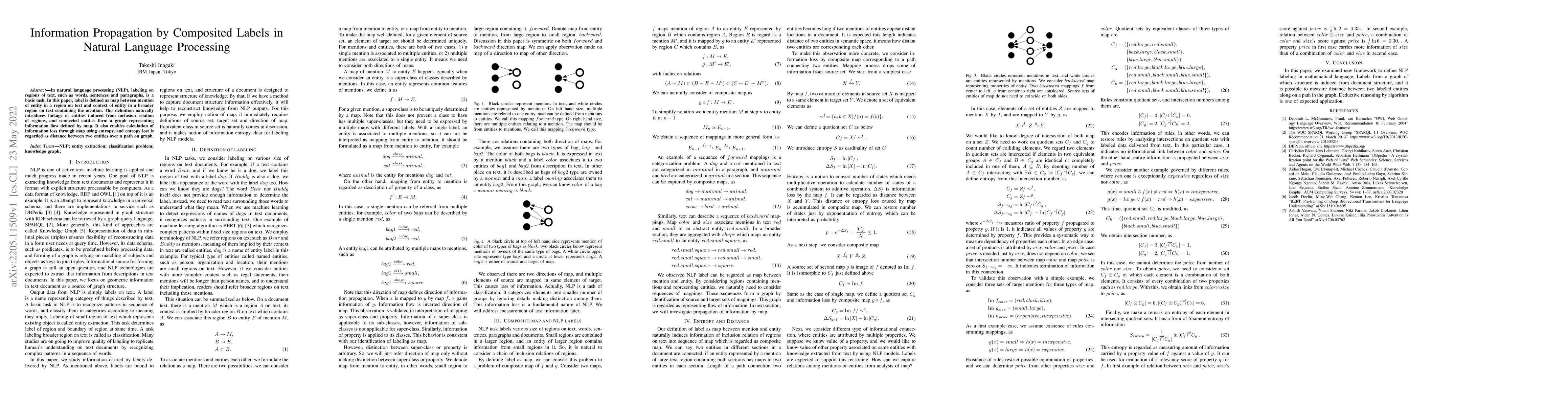 Thumbnail for Information Propagation by Composited Labels in Natural Language
  Processing