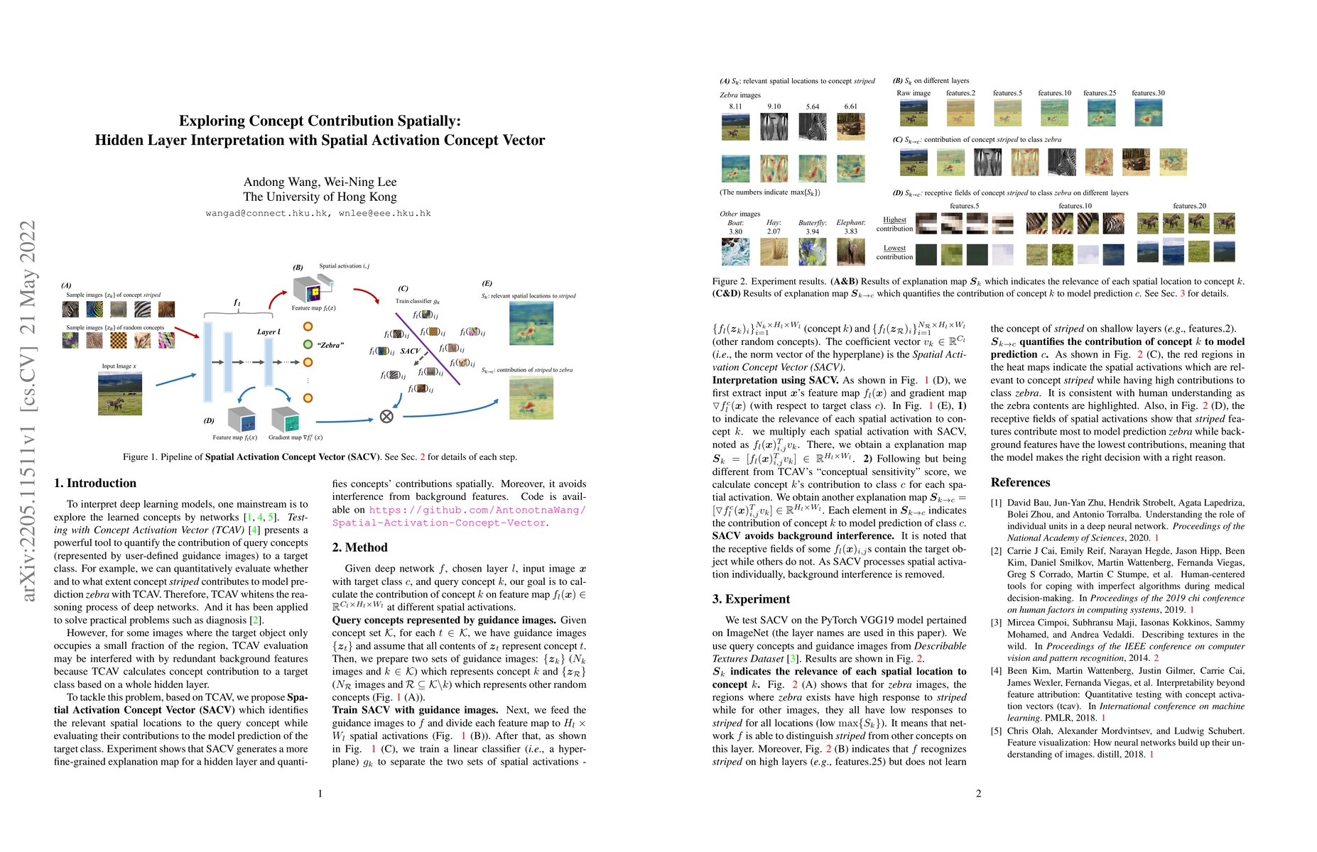 Thumbnail for Exploring Concept Contribution Spatially: Hidden Layer Interpretation
  with Spatial Activation Concept Vector