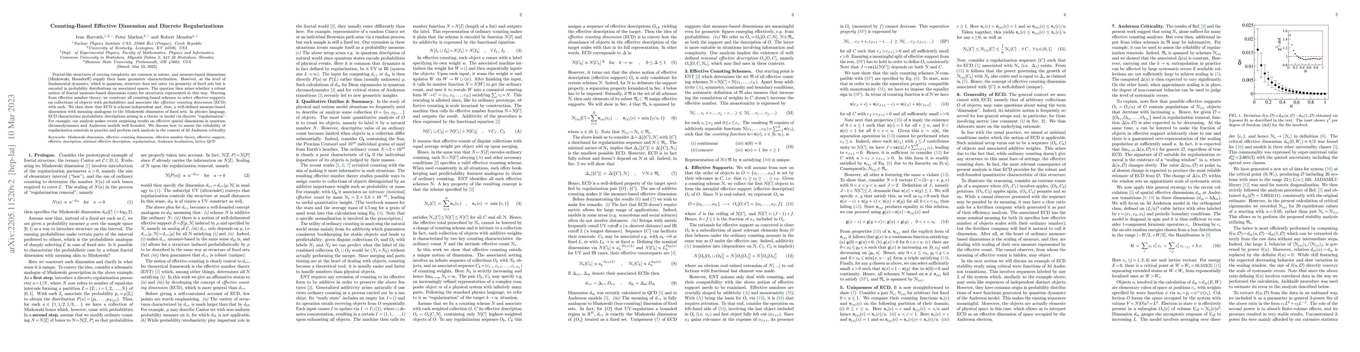 Thumbnail for Counting-Based Effective Dimension and Discrete Regularizations