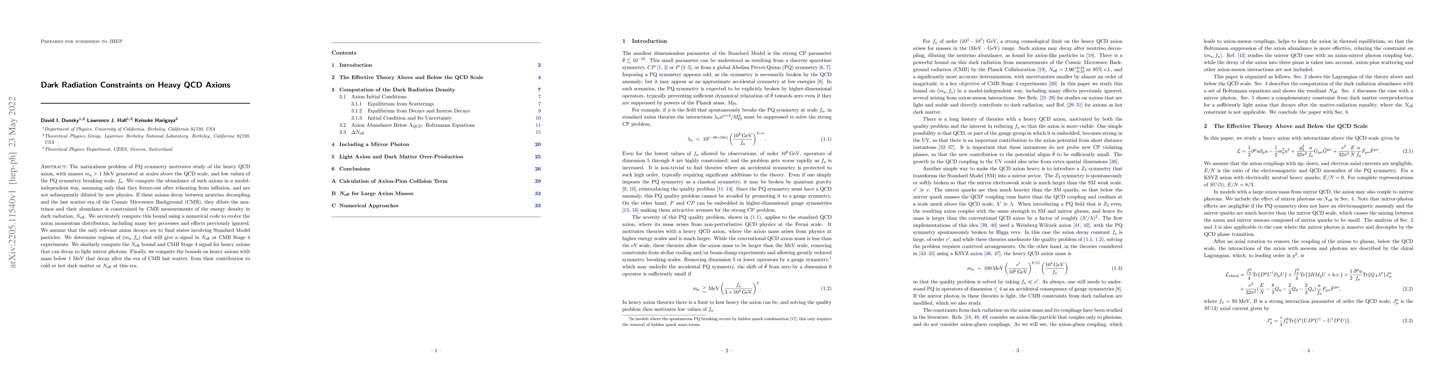 Thumbnail for Dark Radiation Constraints on Heavy QCD Axions