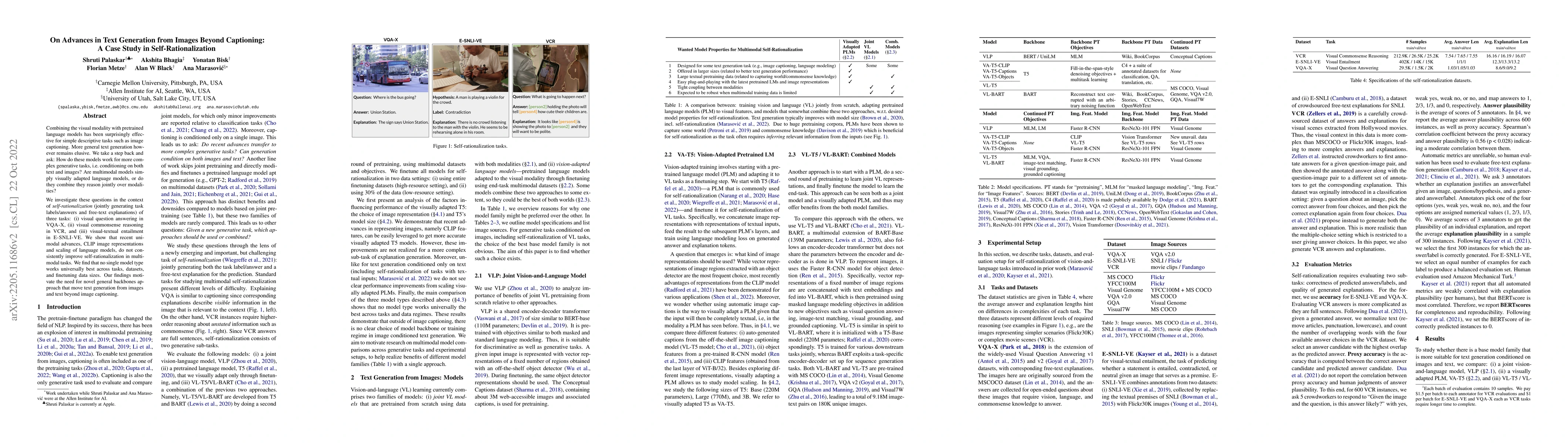 Thumbnail for On Advances in Text Generation from Images Beyond Captioning: A Case
  Study in Self-Rationalization