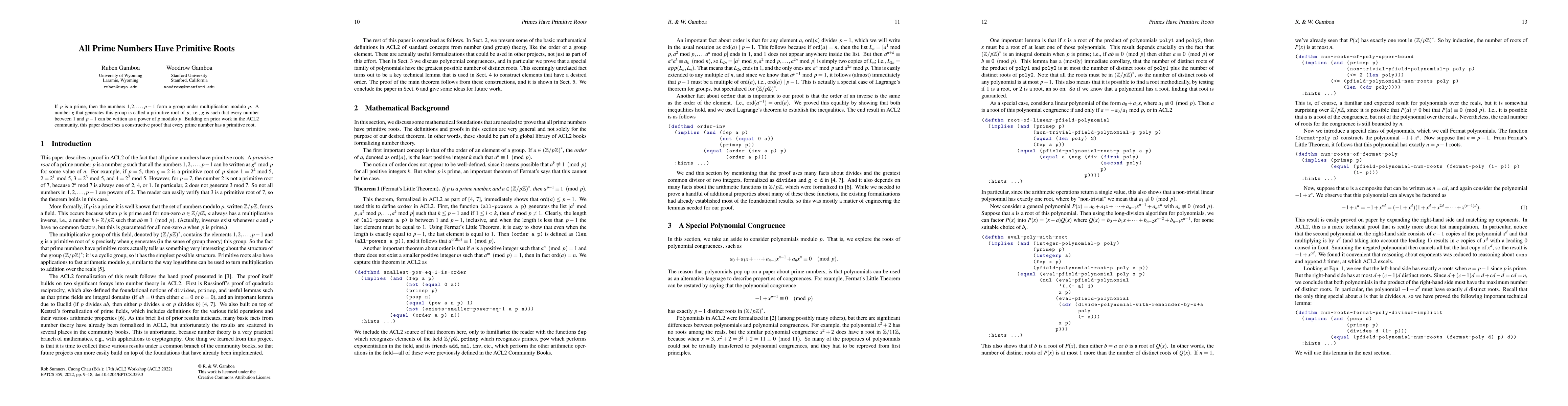 Thumbnail for All Prime Numbers Have Primitive Roots