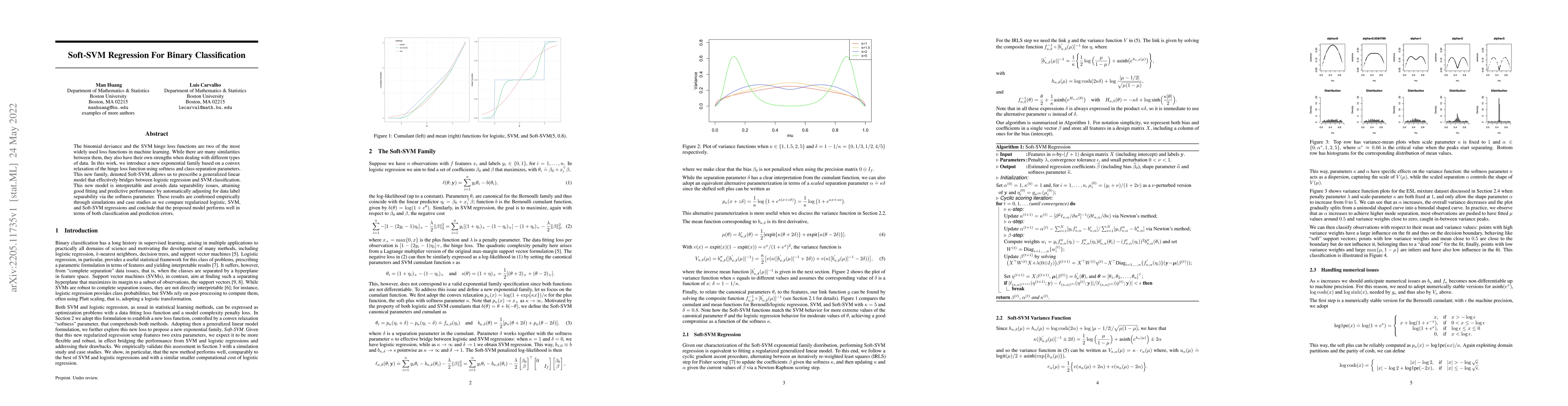 Thumbnail for Soft-SVM Regression For Binary Classification