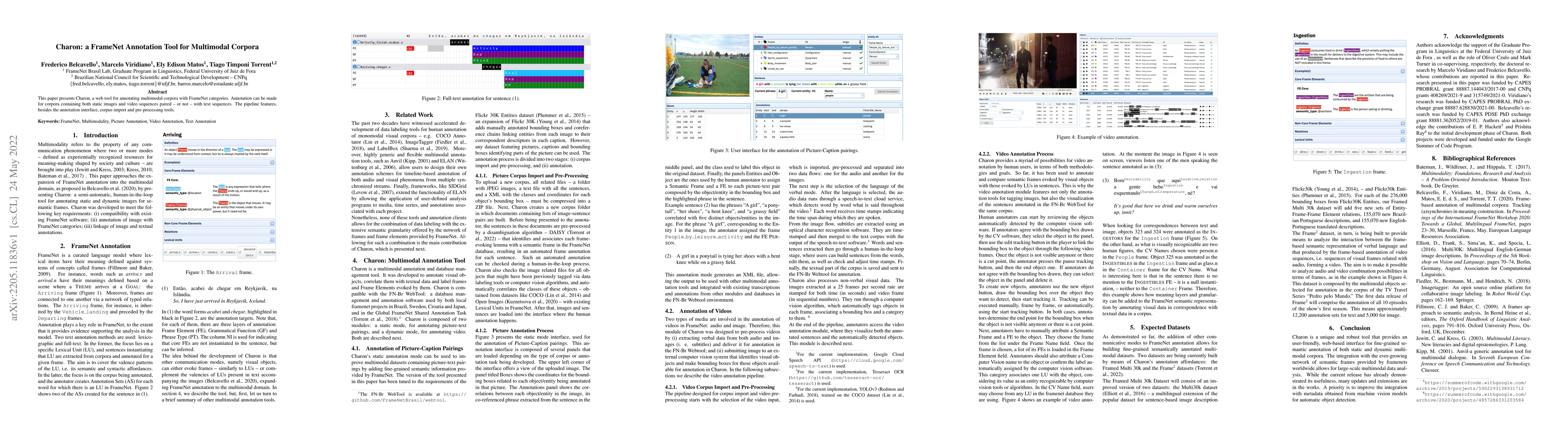 Thumbnail for Charon: a FrameNet Annotation Tool for Multimodal Corpora