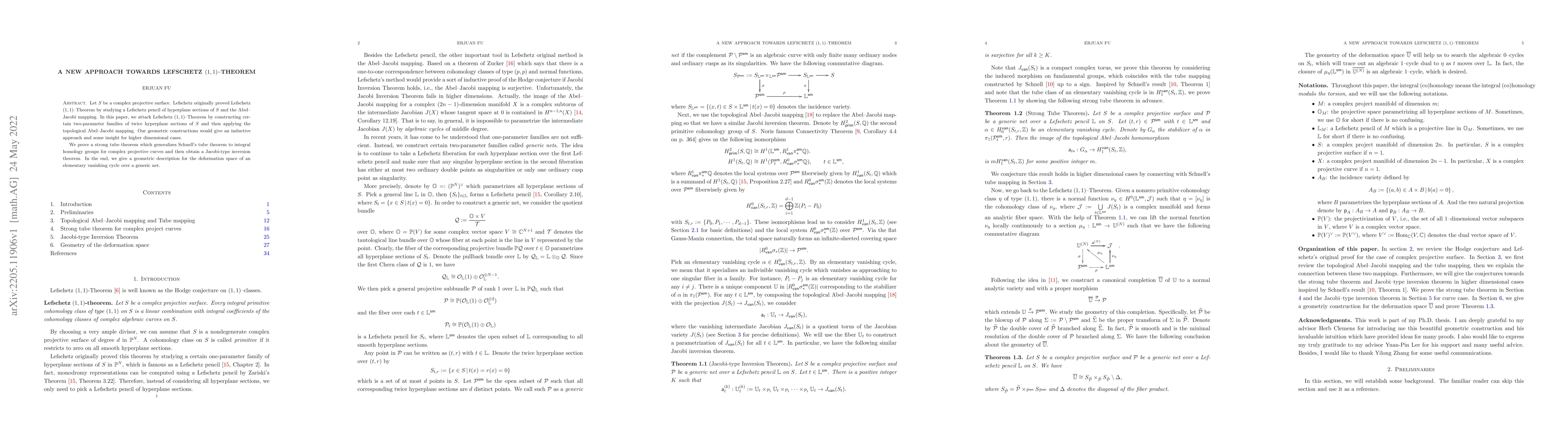 Thumbnail for A new approach towards Lefschetz $(1, 1)$-Theorem