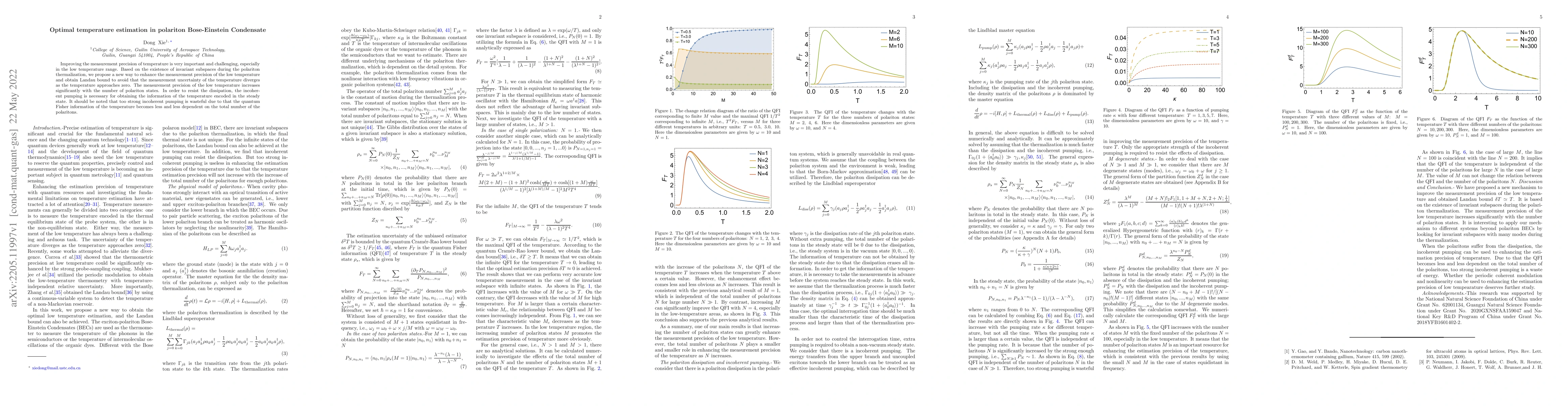 Thumbnail for Optimal temperature estimation in polariton Bose-Einstein Condensate