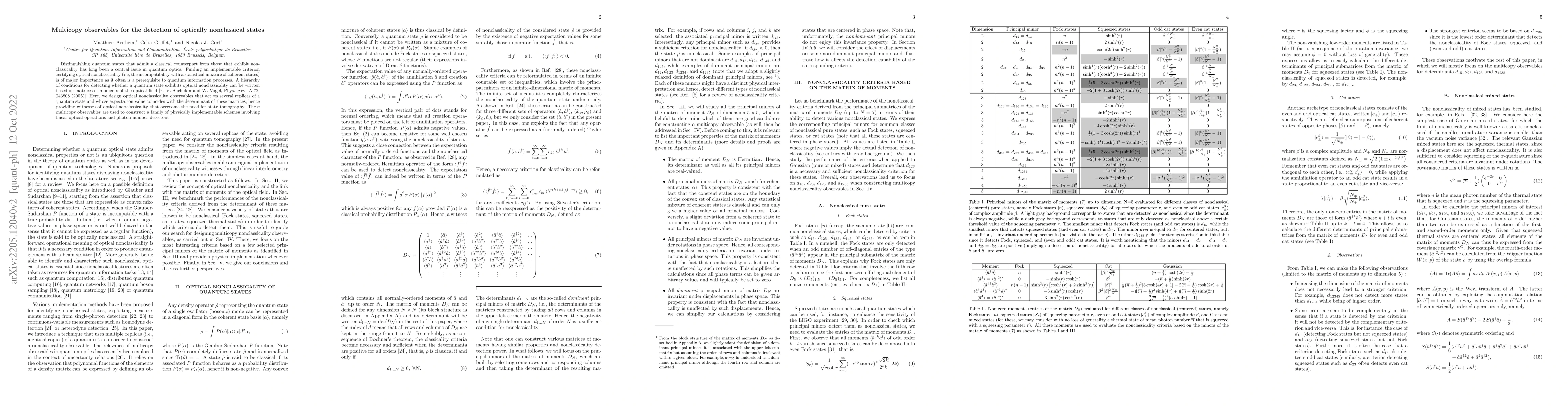 Thumbnail for Multicopy observables for the detection of optically nonclassical states