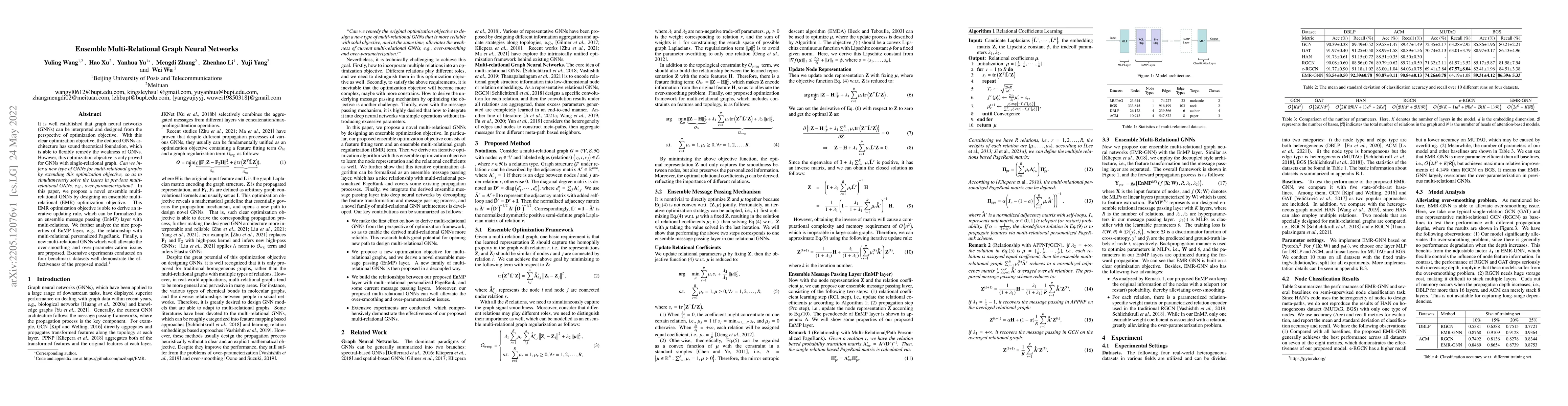 Thumbnail for Ensemble Multi-Relational Graph Neural Networks
