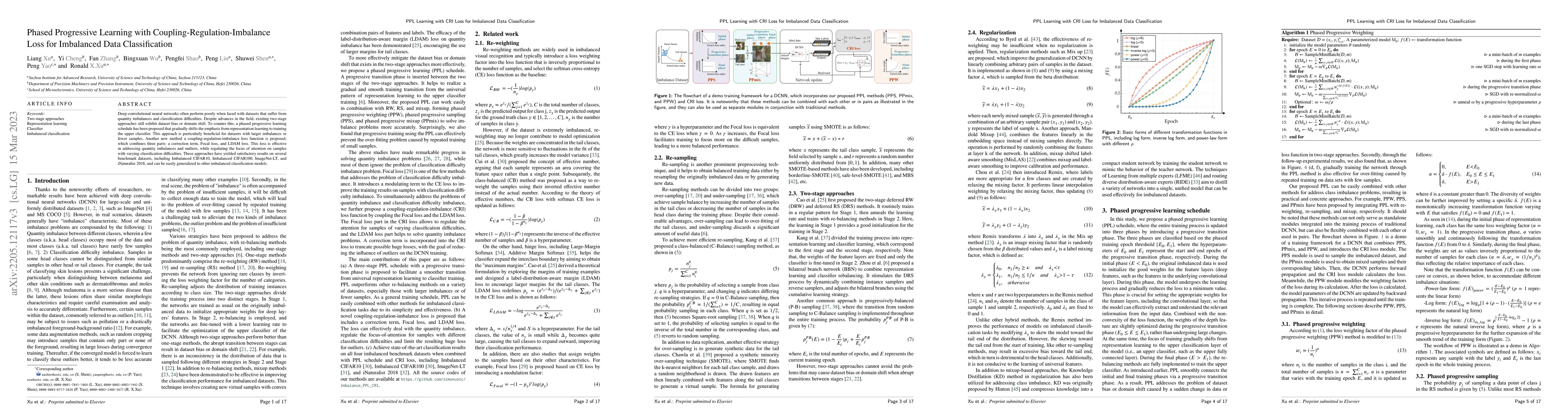 Thumbnail for Phased Progressive Learning with Coupling-Regulation-Imbalance Loss for
  Imbalanced Data Classification