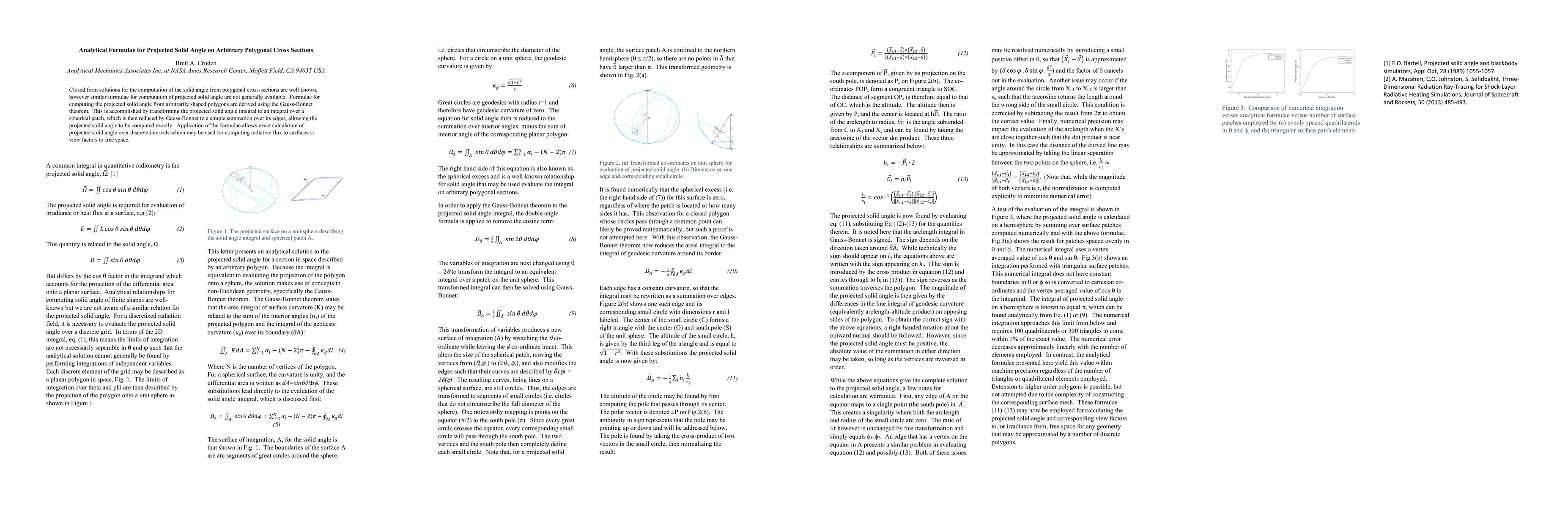 Thumbnail for Analytical Formulae for Projected Solid Angle on Arbitrary Polygonal
  Cross Sections