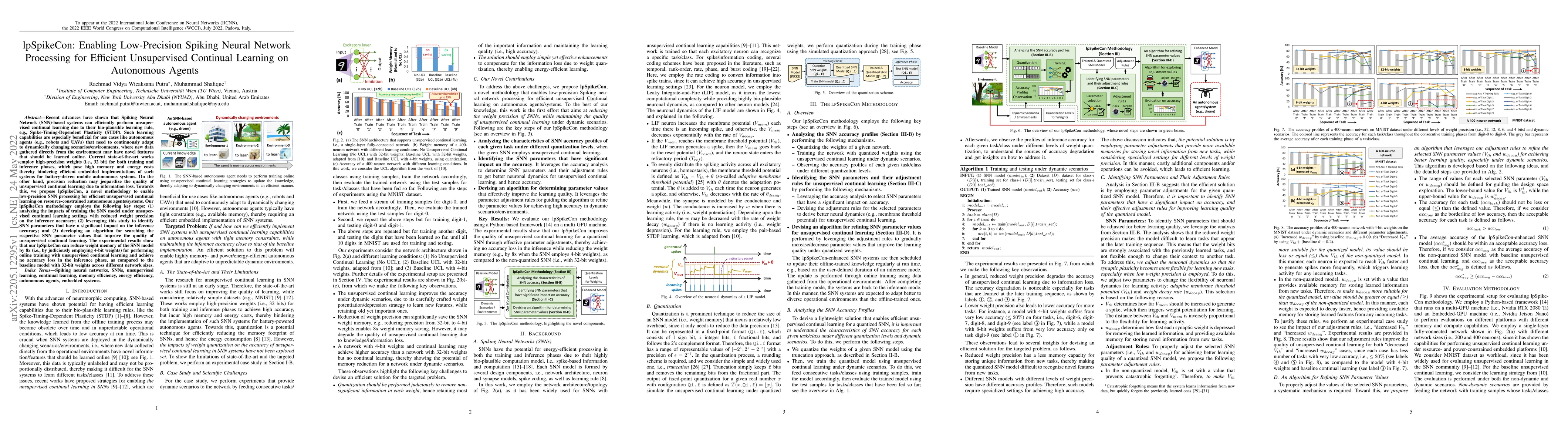 Thumbnail for lpSpikeCon: Enabling Low-Precision Spiking Neural Network Processing for
  Efficient Unsupervised Continual Learning on Autonomous Agents