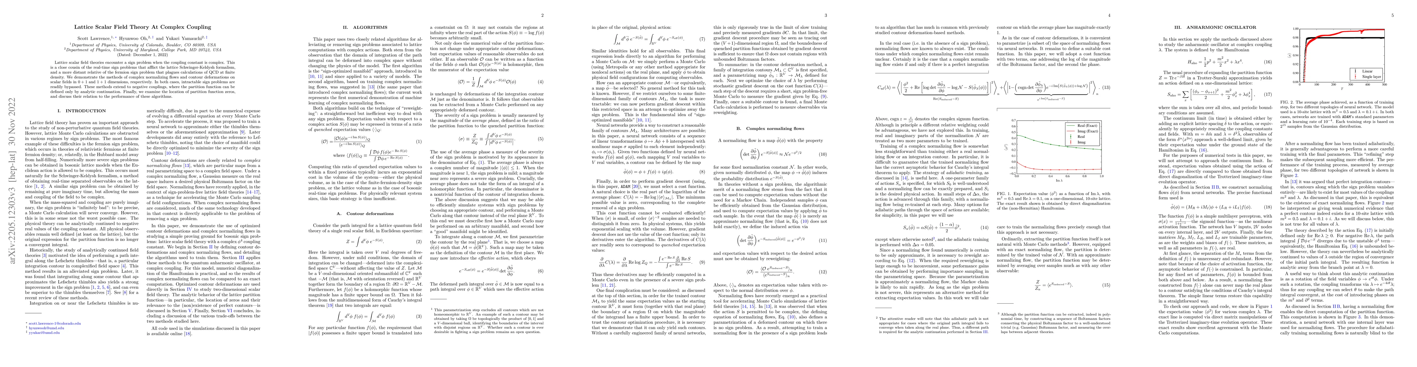 Thumbnail for Lattice Scalar Field Theory At Complex Coupling