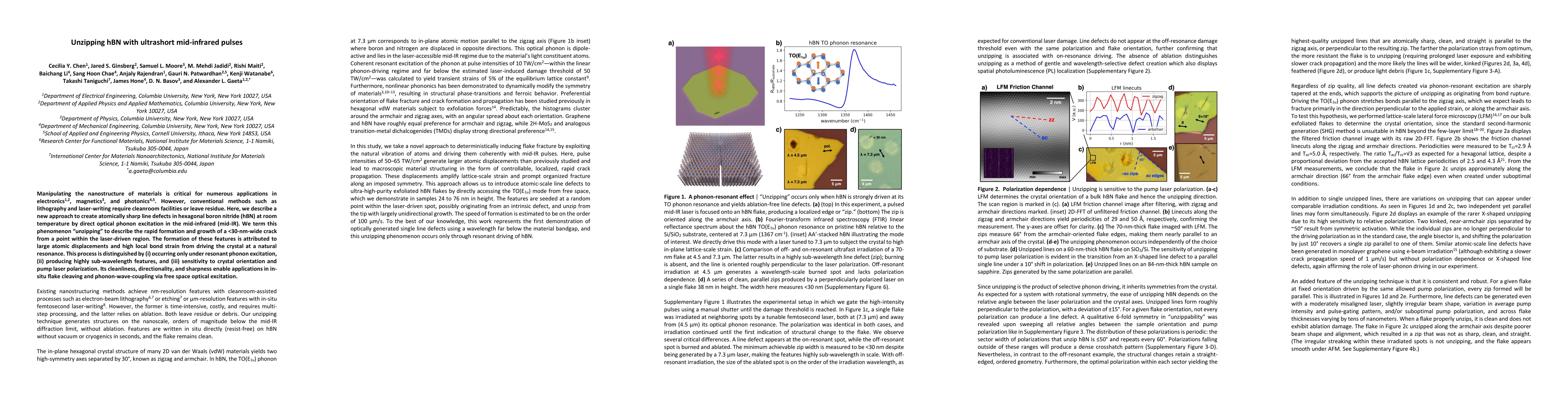 Thumbnail for Unzipping hBN with ultrashort mid-infrared pulses