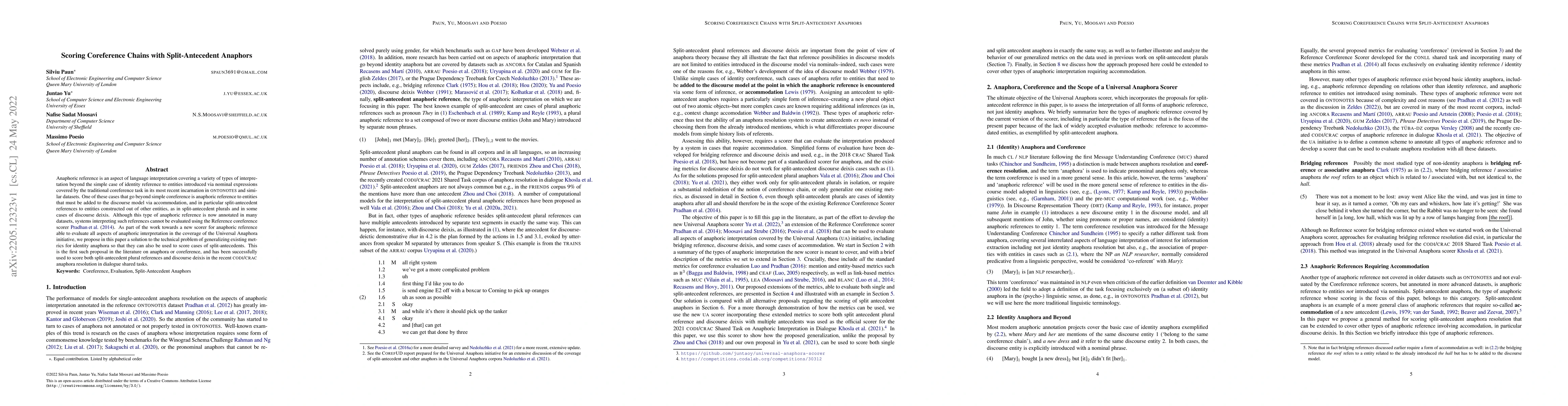 Thumbnail for Scoring Coreference Chains with Split-Antecedent Anaphors