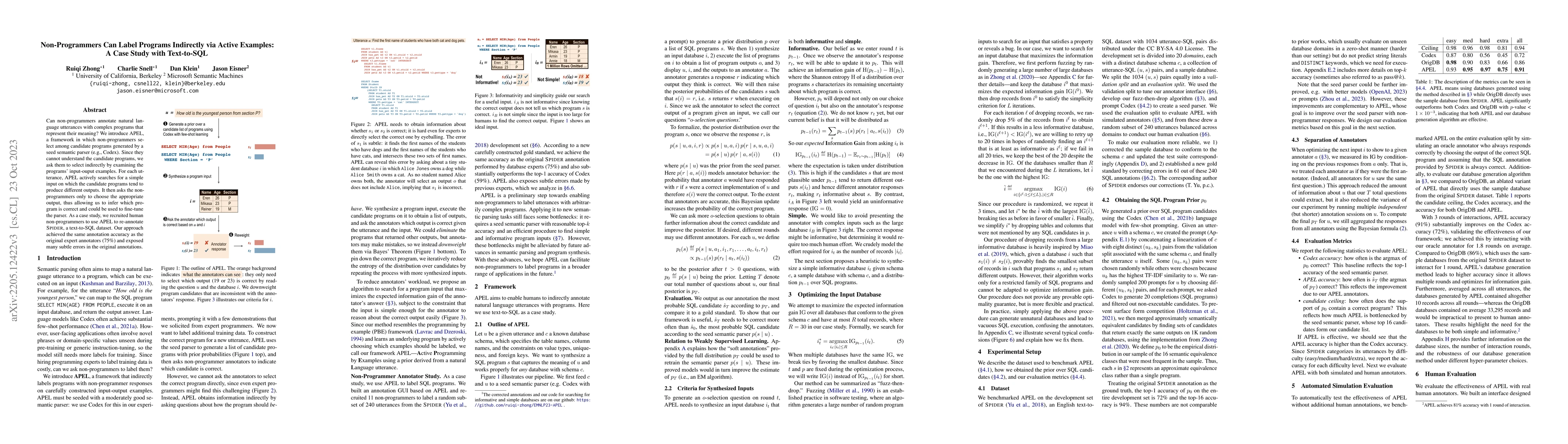 Thumbnail for Non-Programmers Can Label Programs Indirectly via Active Examples: A
  Case Study with Text-to-SQL