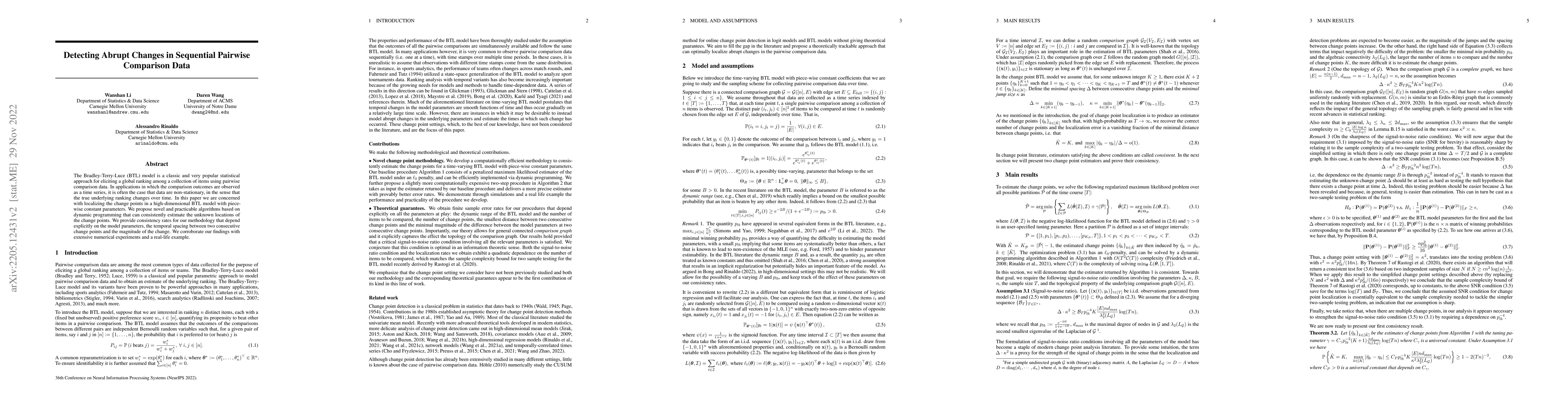 Thumbnail for Detecting Abrupt Changes in Sequential Pairwise Comparison Data