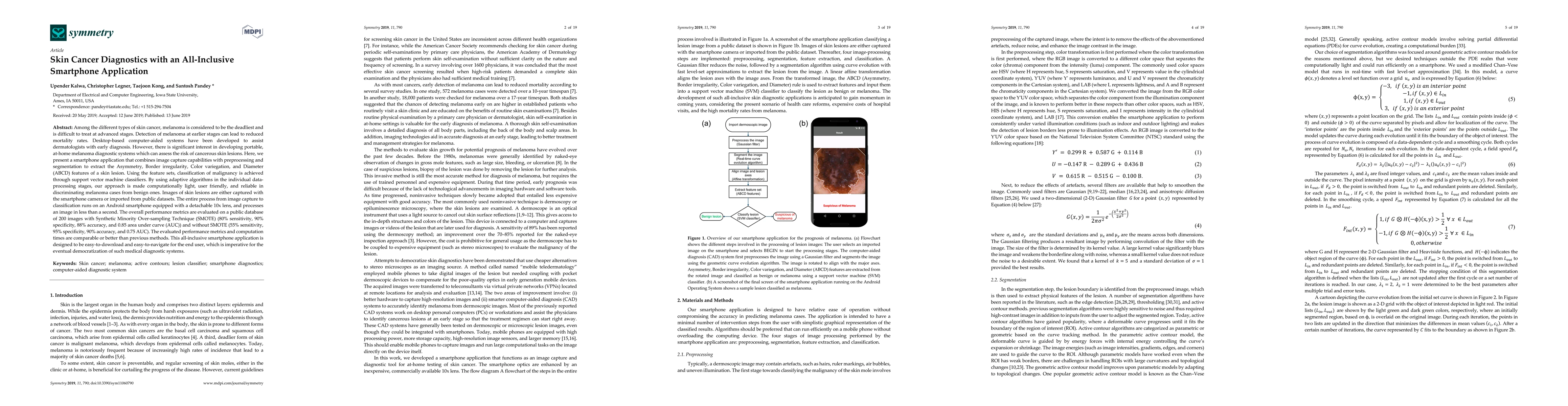 Thumbnail for Skin Cancer Diagnostics with an All-Inclusive Smartphone Application