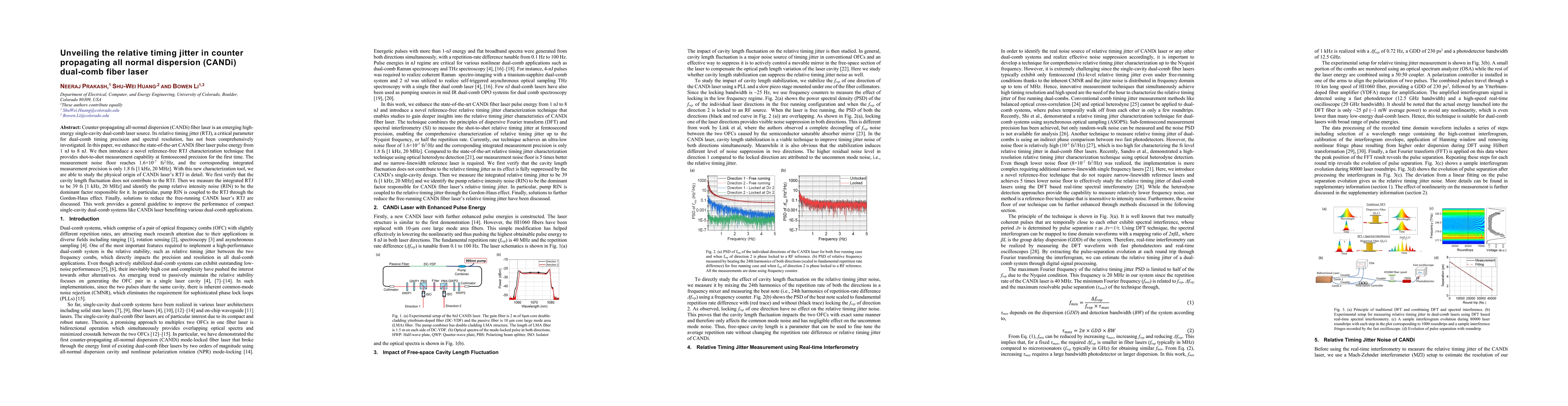Thumbnail for Unveiling the relative timing jitter in counter propagating all normal
  dispersion (CANDi) dual-comb fiber laser