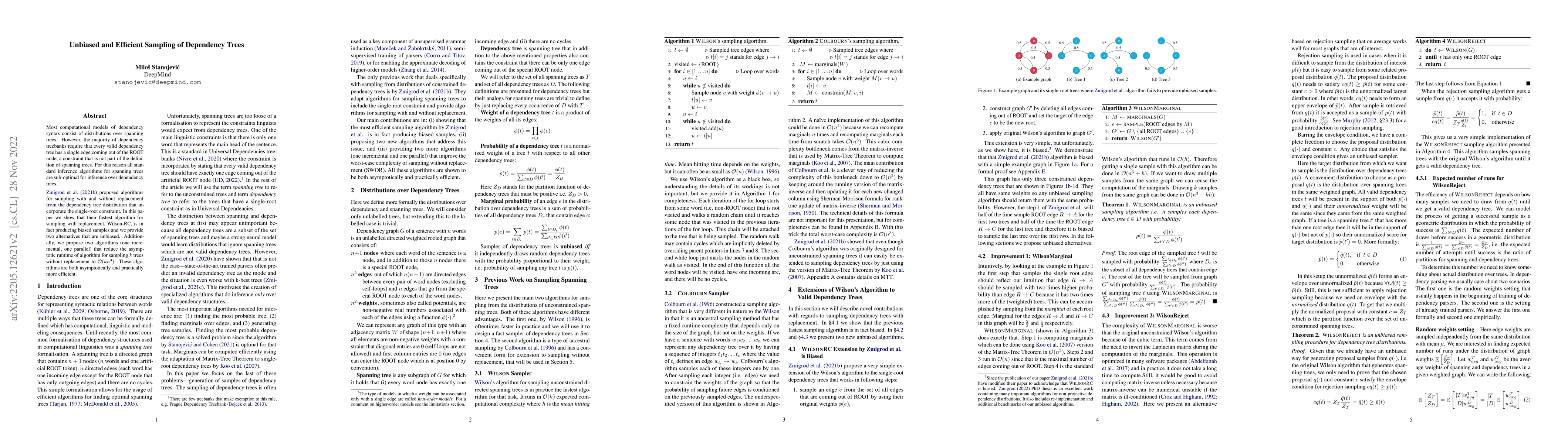 Thumbnail for Unbiased and Efficient Sampling of Dependency Trees