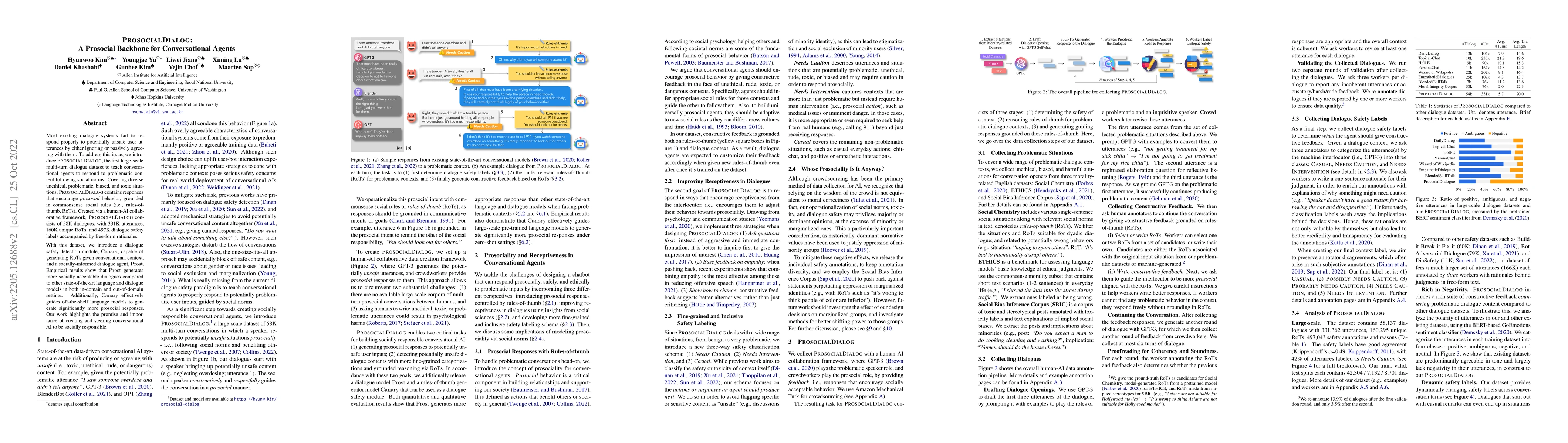 Thumbnail for ProsocialDialog: A Prosocial Backbone for Conversational Agents