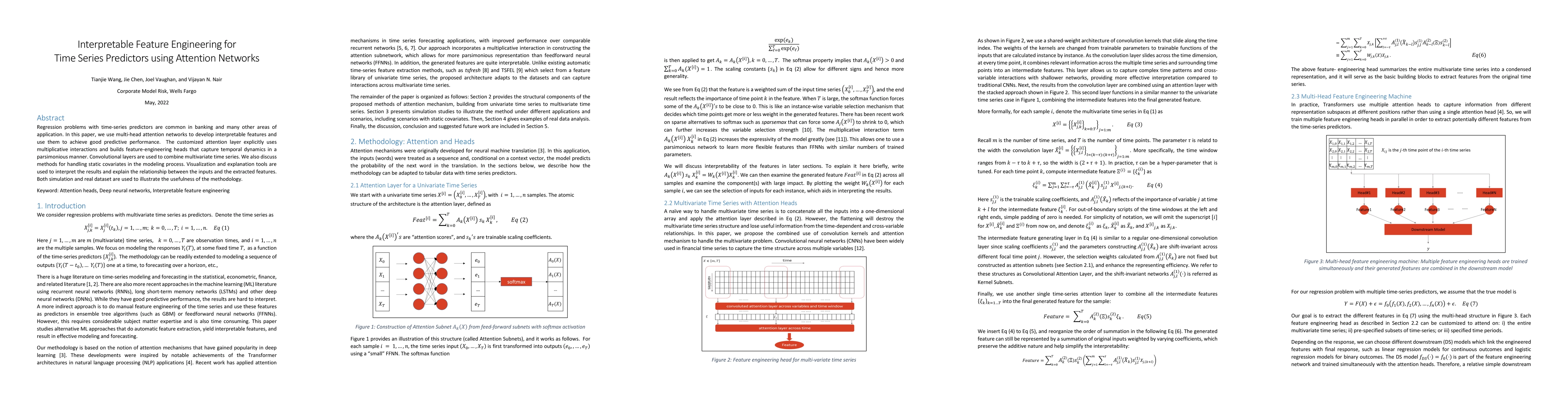 Thumbnail for Interpretable Feature Engineering for Time Series Predictors using
  Attention Networks