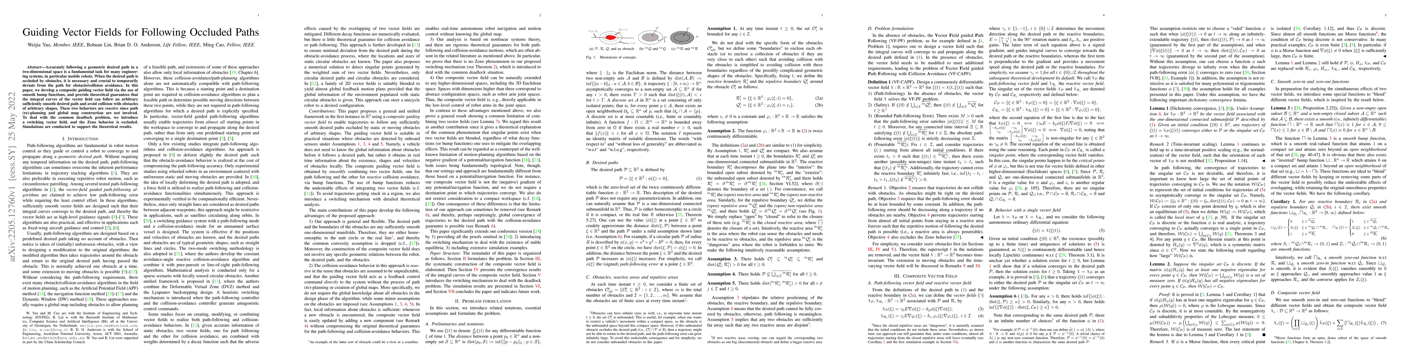 Thumbnail for Guiding Vector Fields for Following Occluded Paths