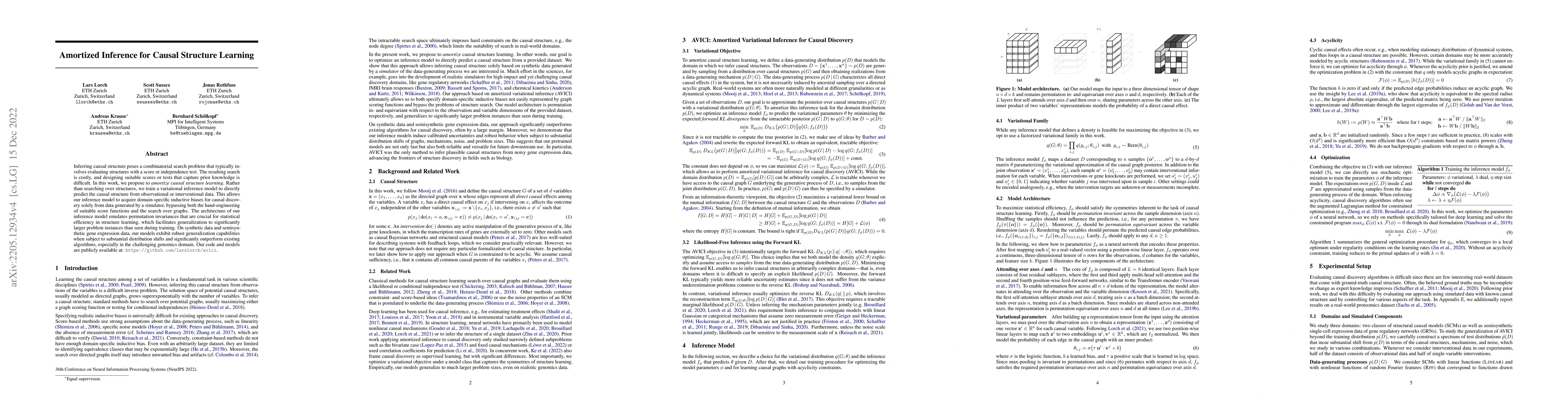 Thumbnail for Amortized Inference for Causal Structure Learning