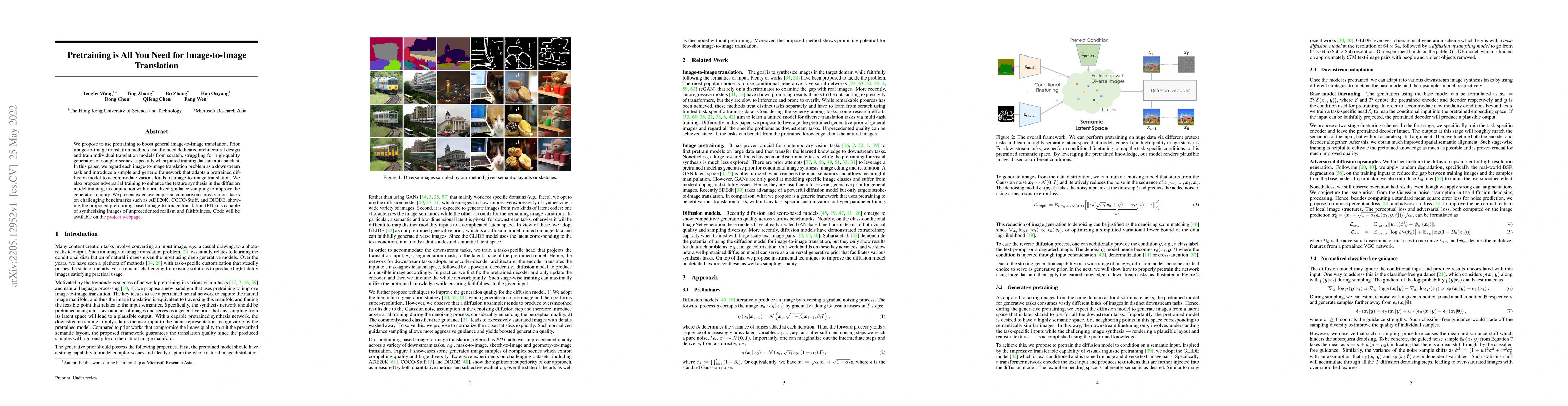 Thumbnail for Pretraining is All You Need for Image-to-Image Translation
