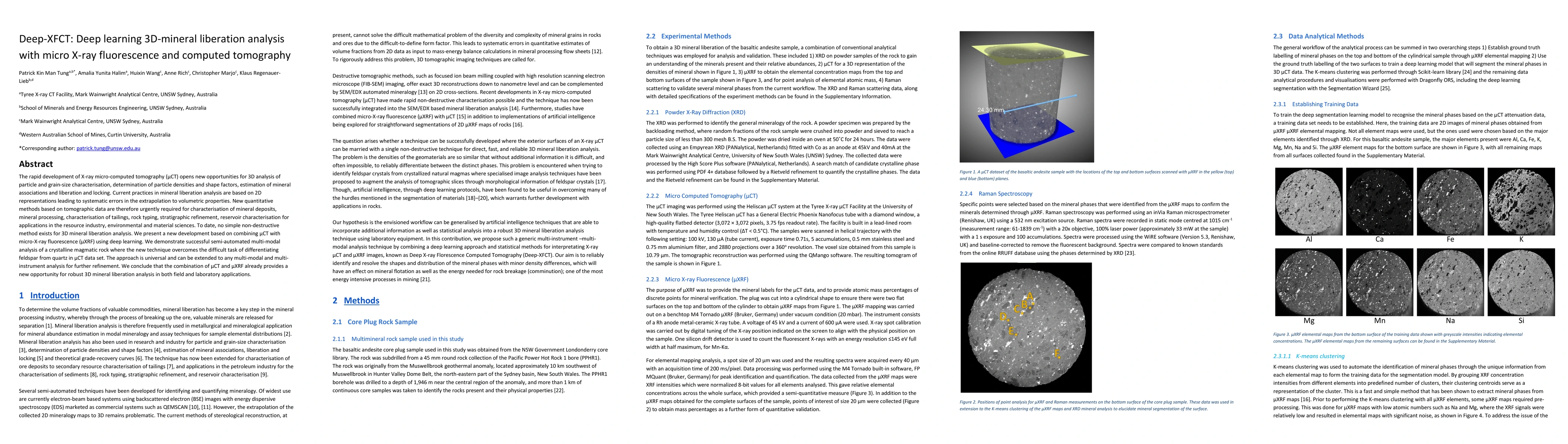 Thumbnail for Deep-XFCT: Deep learning 3D-mineral liberation analysis with micro X-ray
  fluorescence and computed tomography
