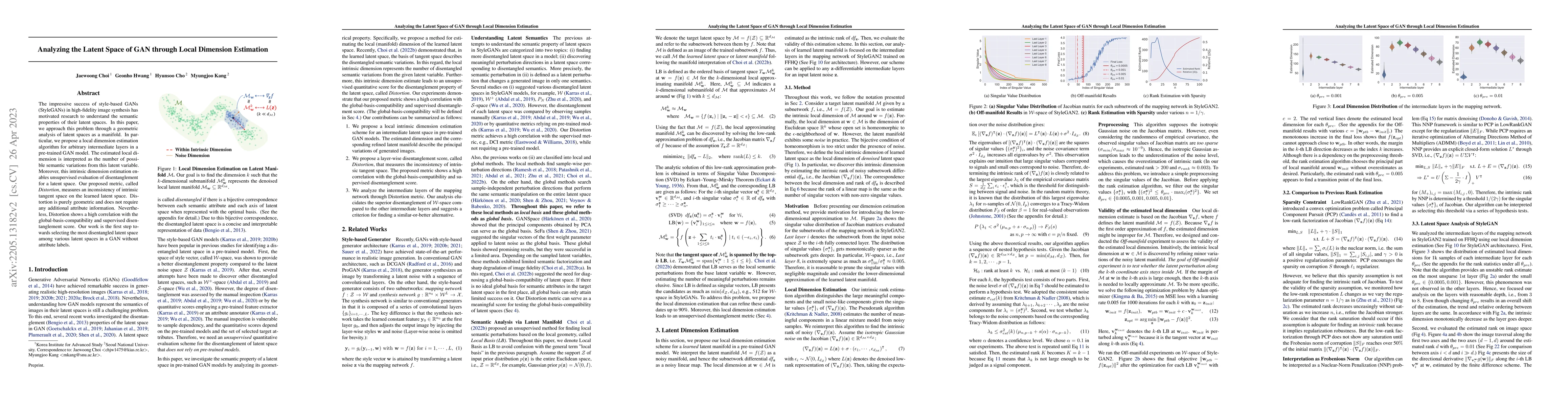Thumbnail for Analyzing the Latent Space of GAN through Local Dimension Estimation