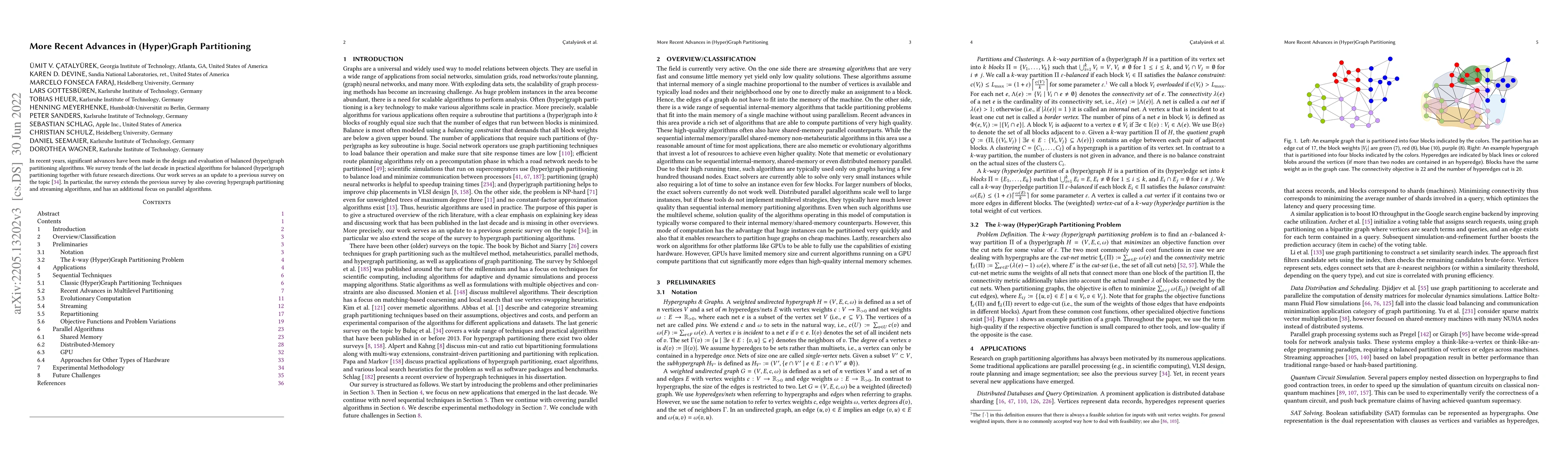 Thumbnail for More Recent Advances in (Hyper)Graph Partitioning