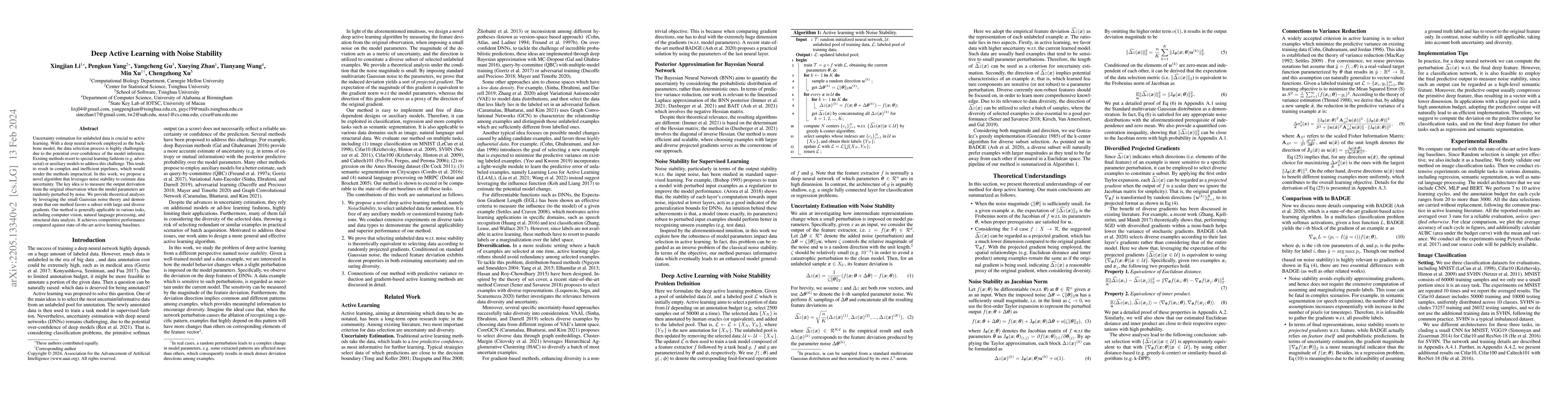 Thumbnail for Deep Active Learning with Noise Stability