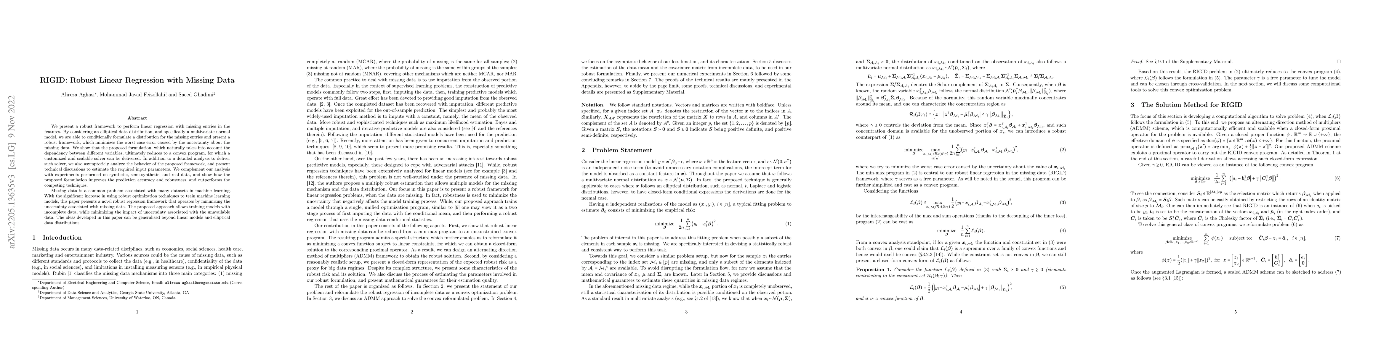 Thumbnail for RIGID: Robust Linear Regression with Missing Data