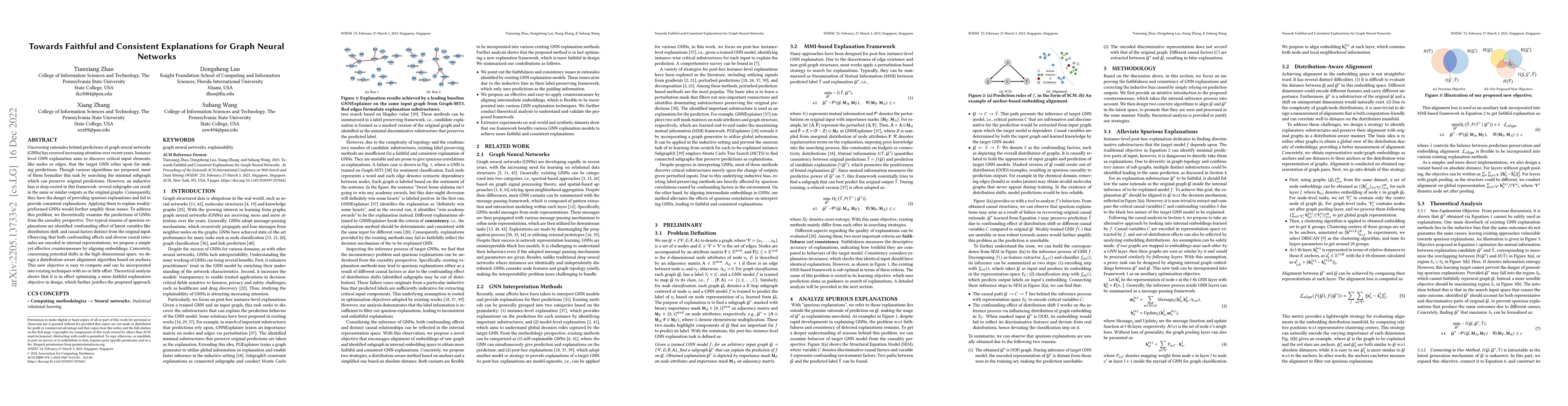 Thumbnail for Towards Faithful and Consistent Explanations for Graph Neural Networks