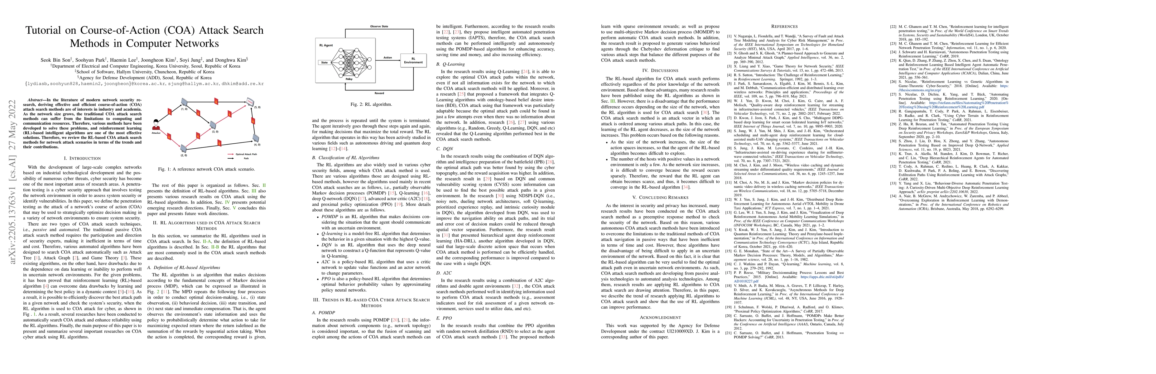 Thumbnail for Tutorial on Course-of-Action (COA) Attack Search Methods in Computer
  Networks