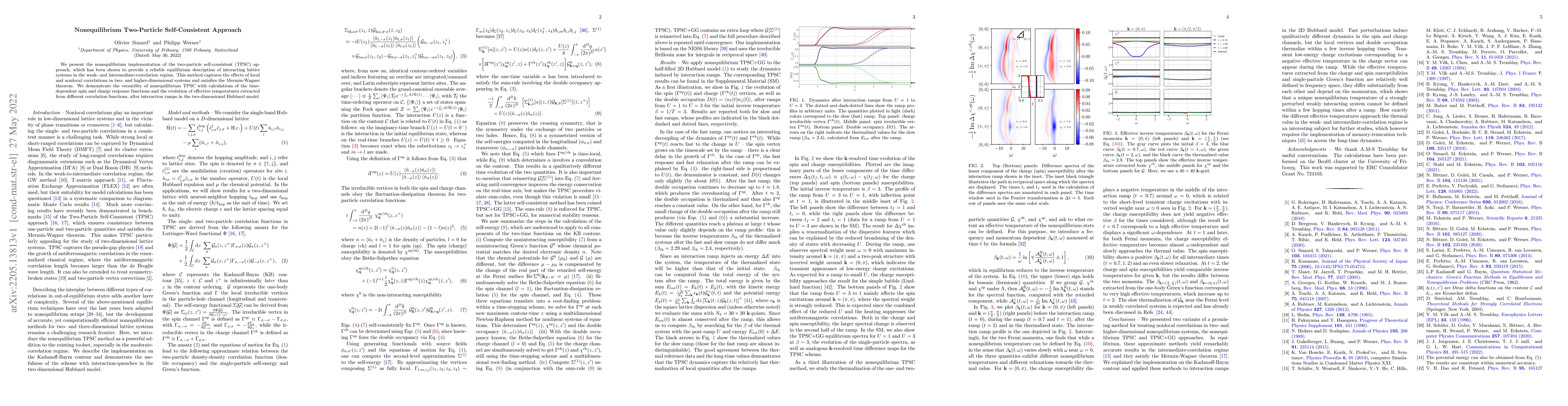 Thumbnail for Nonequilibrium Two-Particle Self-Consistent Approach