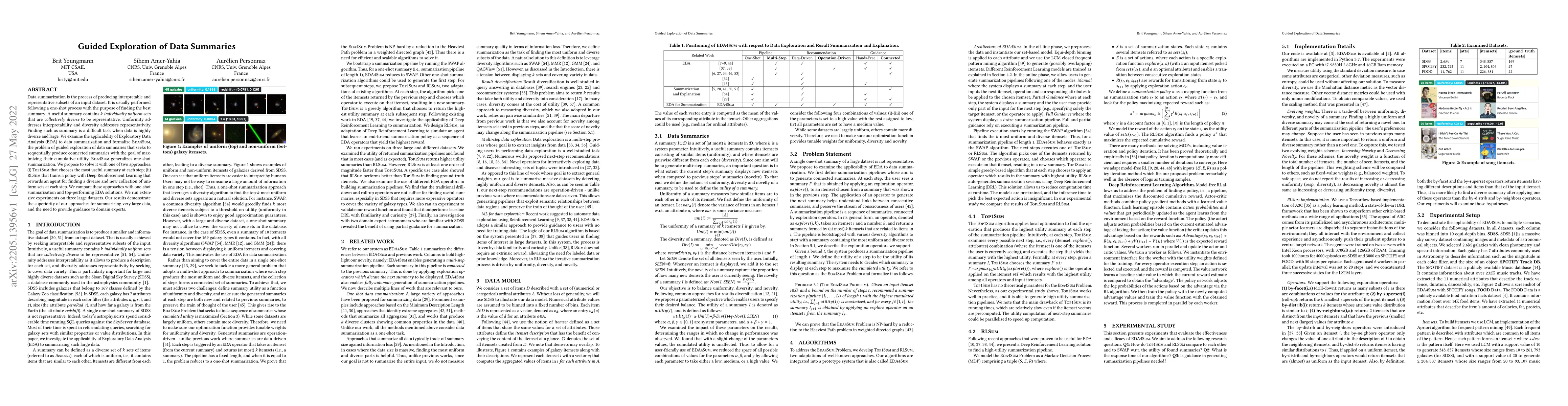 Thumbnail for Guided Exploration of Data Summaries
