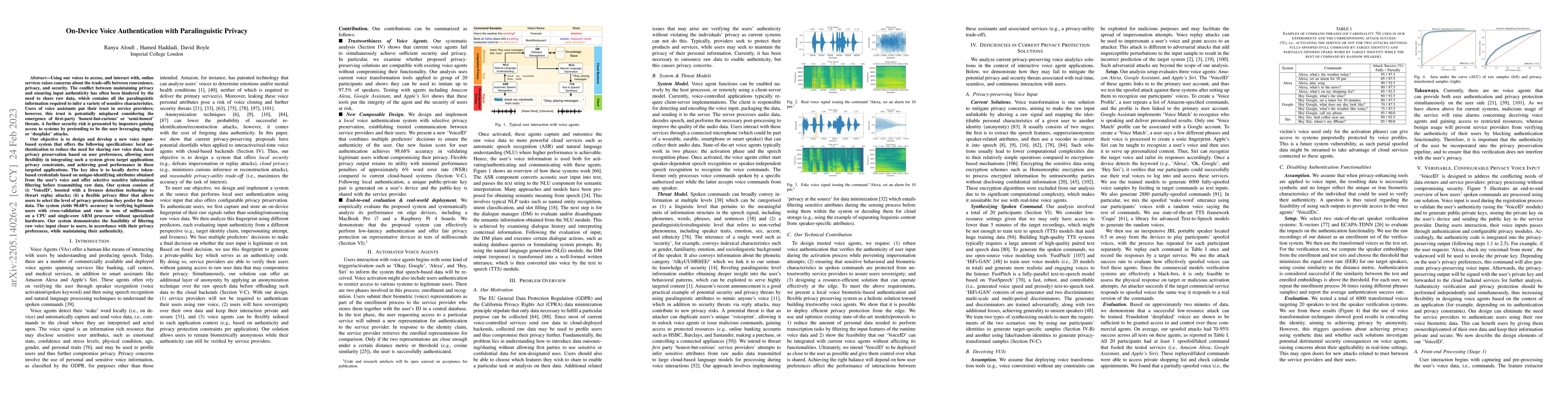 Thumbnail for On-Device Voice Authentication with Paralinguistic Privacy