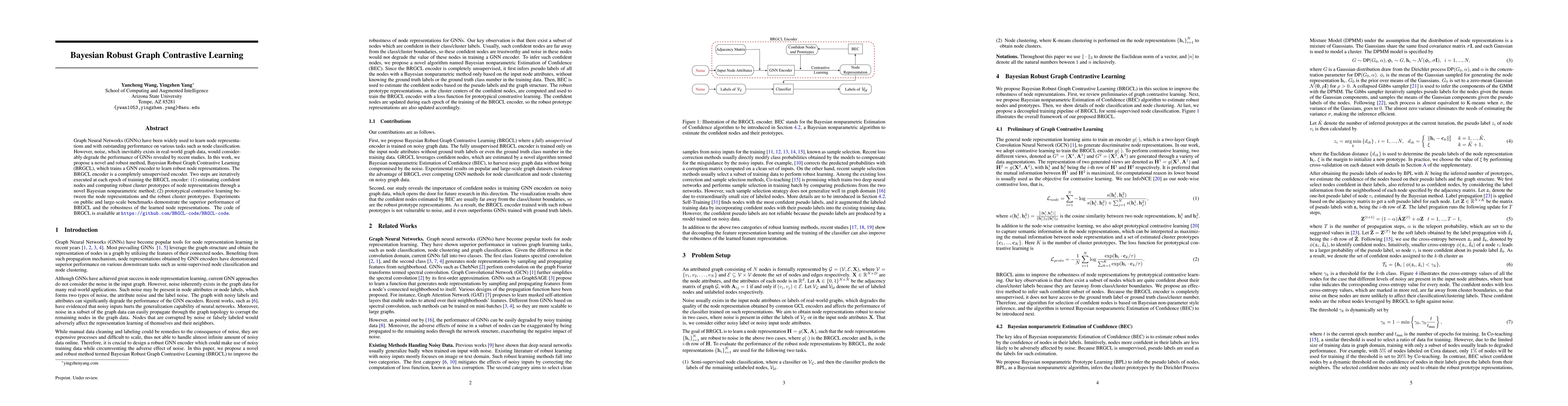 Thumbnail for Bayesian Robust Graph Contrastive Learning
