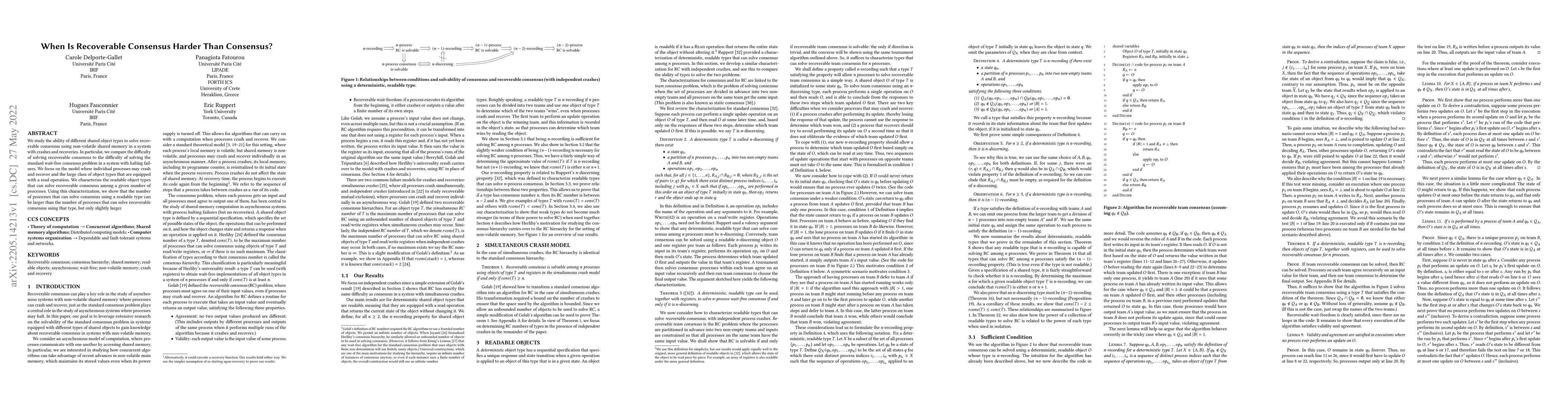 Thumbnail for When Is Recoverable Consensus Harder Than Consensus?
