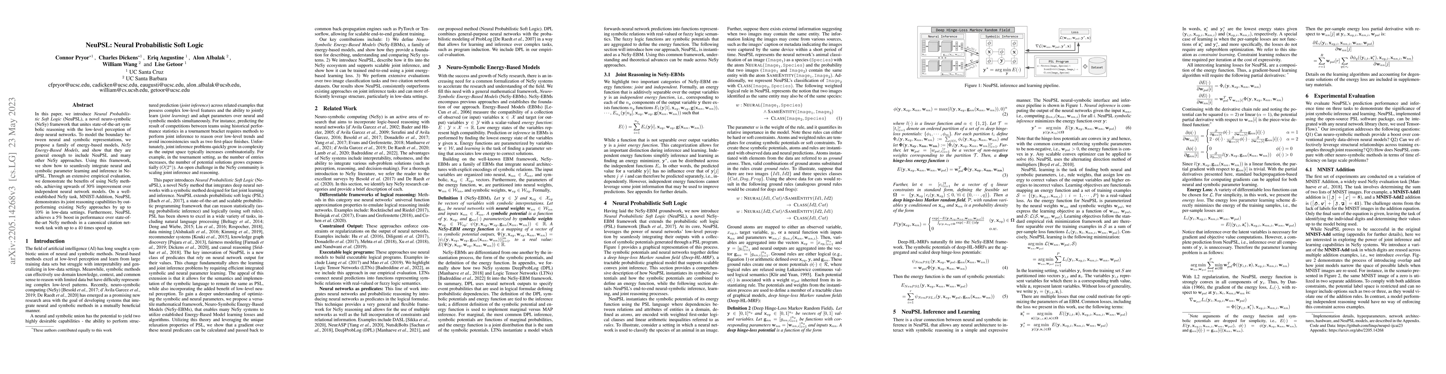 Thumbnail for NeuPSL: Neural Probabilistic Soft Logic